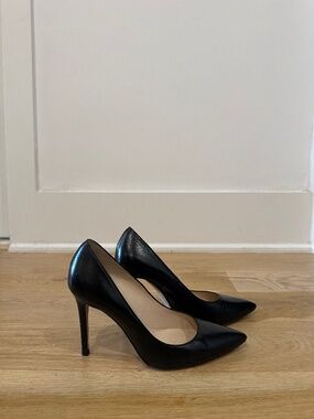 L.K Bennett Pointy Heels Black Size 39 1/2 - Made in Spain